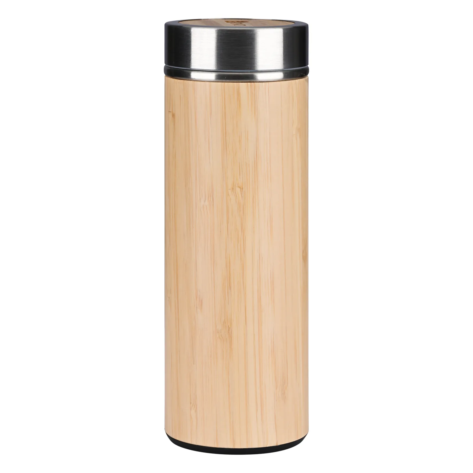 Bamboo Stainless Steel Thermos (Insulated) 500 ml